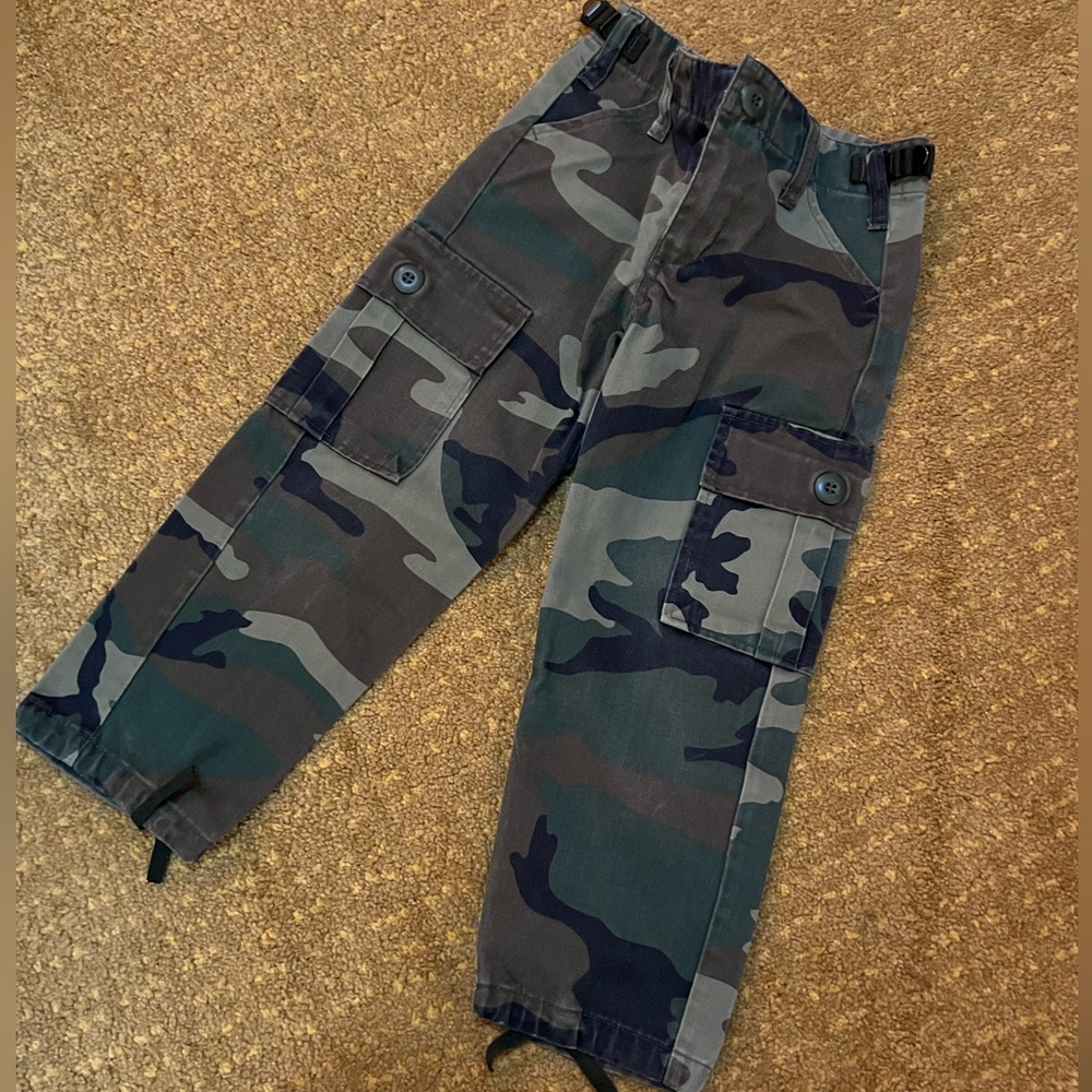 Vintage Kids Camp Pants